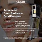 COSRX Advanced Snail Radiance Dual Essence – 80 ml - Image 4