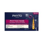 Phyto Phytocyane Hair Treatment – Anti-Hair Loss Vials for Women (12 × 5 ml)