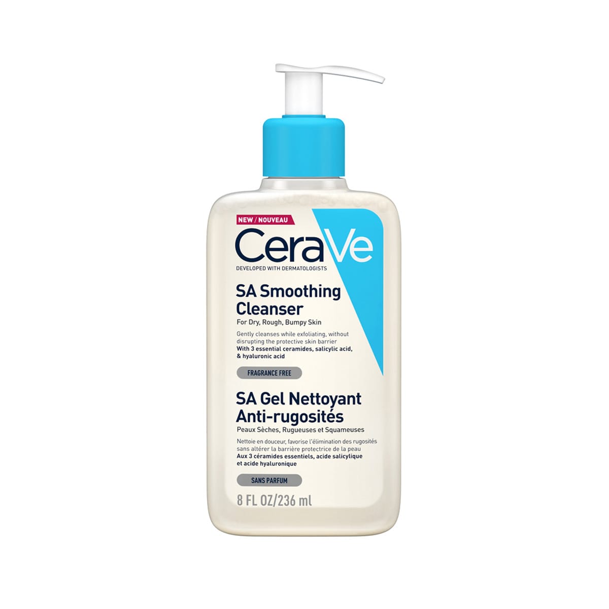 cerave-SA-Smoothing-Cleanser CeraVe SA Smoothing Cleanser – 236 ml - Image 1