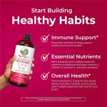 MaryRuth’s Liquid Morning Multivitamin Raspberry 450ml - Image 2