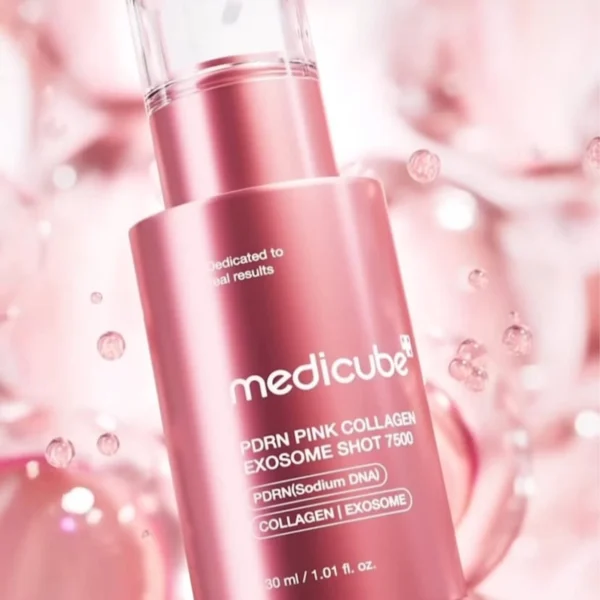 Medicube PDRN Pink Collagen Exosome Shot 7500 – 30ml - Image 3