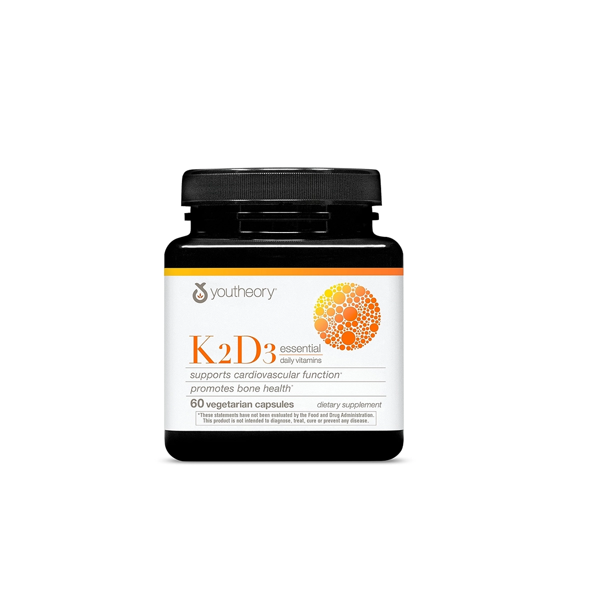 Youtheory K2D3 Essential Daily Vitamins , 60 Vegetarian Capsules - Image 1