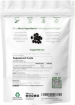 Micro Ingredients Ashwagandha Softgels 6000mg with MCT Oil – 300 Softgels - Image 2