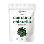 Micro Ingredients Organic Spirulina Tablets – 720 Count | Vegan Protein & Natural Chlorophyll Supplement