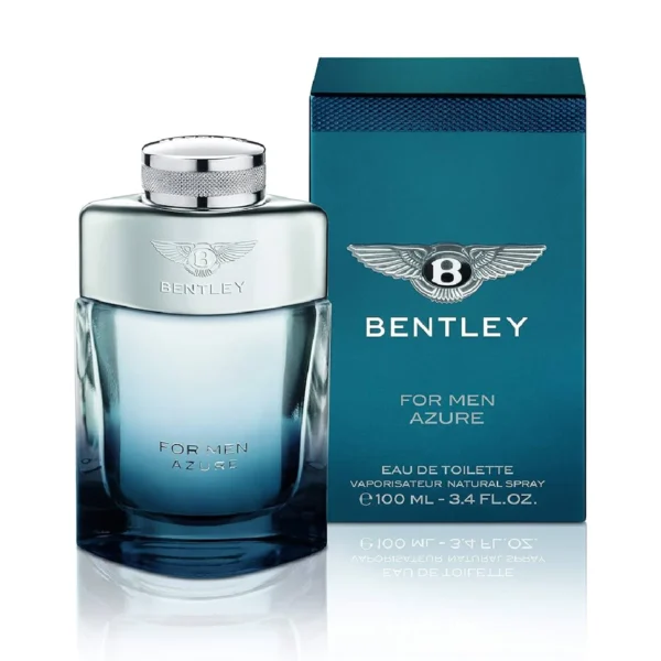 Bentley For Men Azure Eau De Toilette Spray 100ml - Image 2
