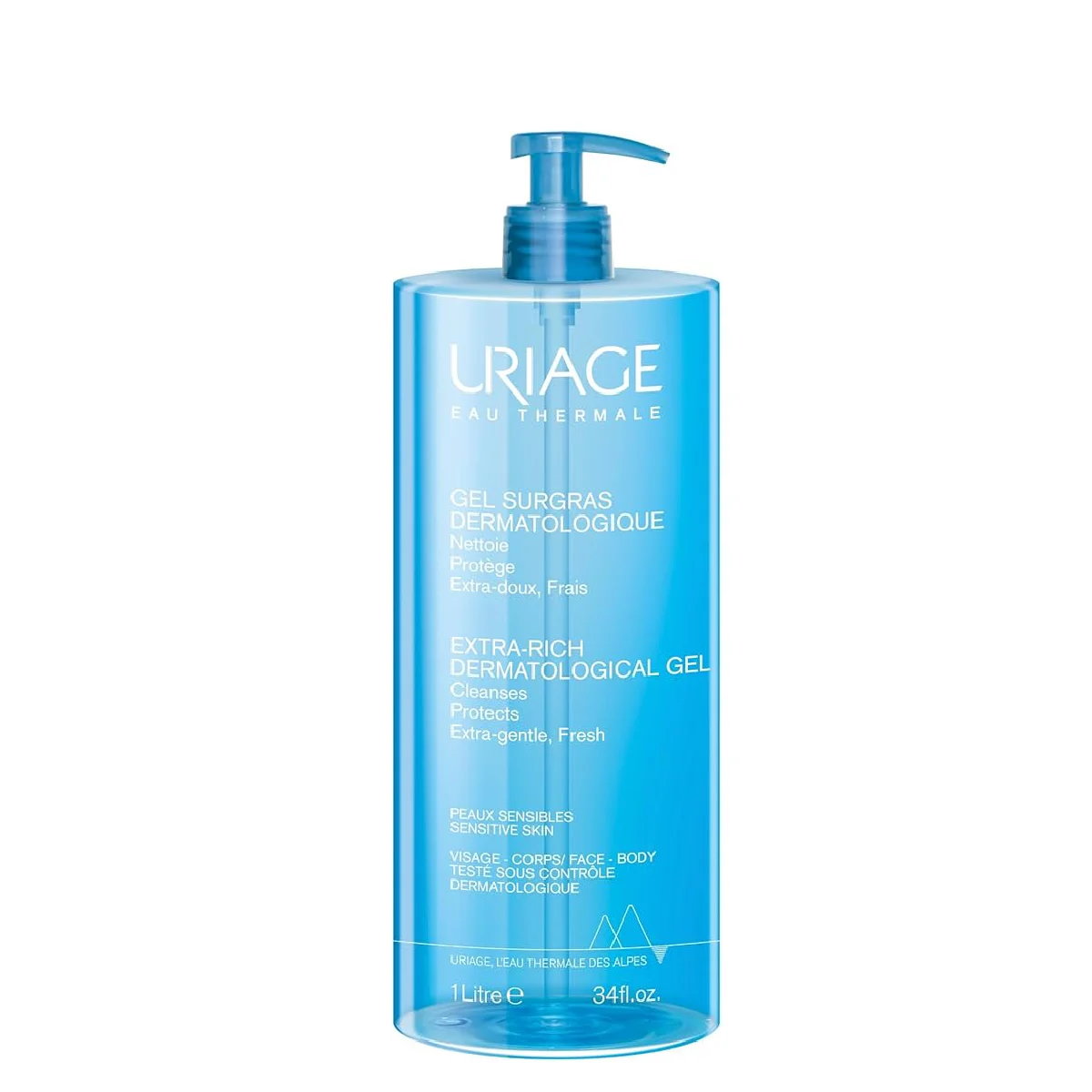 New Project (3) Uriage Eau Thermale Gel Surgras Extra-Rich Dermatological Gel 1L - Image 1