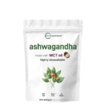 Micro Ingredients Ashwagandha Softgels 6000mg with MCT Oil – 300 Softgels