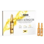 ISDIN Isdinceutics Flavo-C Ultraglican Antioxidant Daily Serum – 10 Ampoules