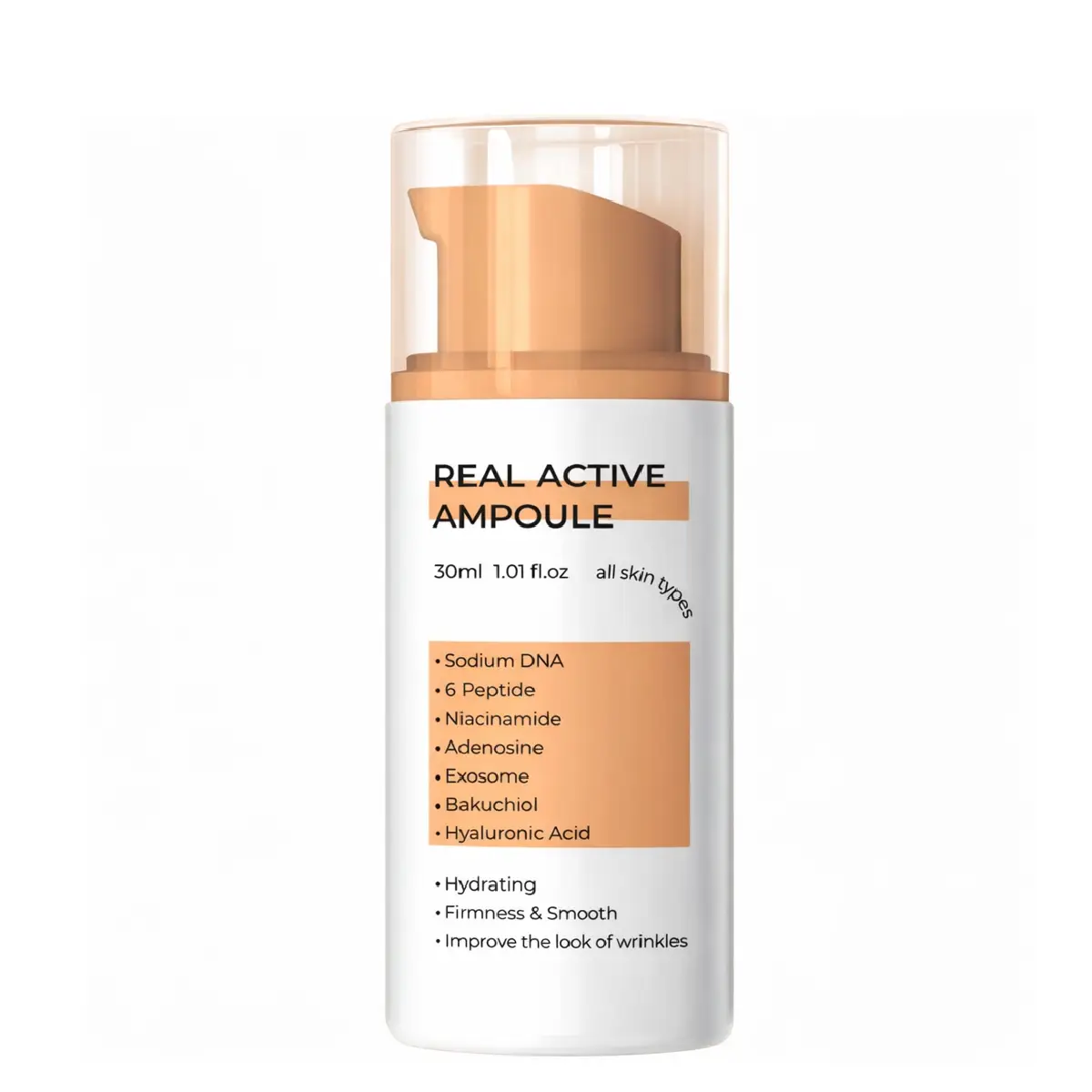 jn Seoul Glow Real Active Ampoule for All Skin Types 30ml - Image 1