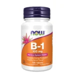 NOW Foods Vitamin B-1 (Thiamine) 100 mg – 100 Tablets