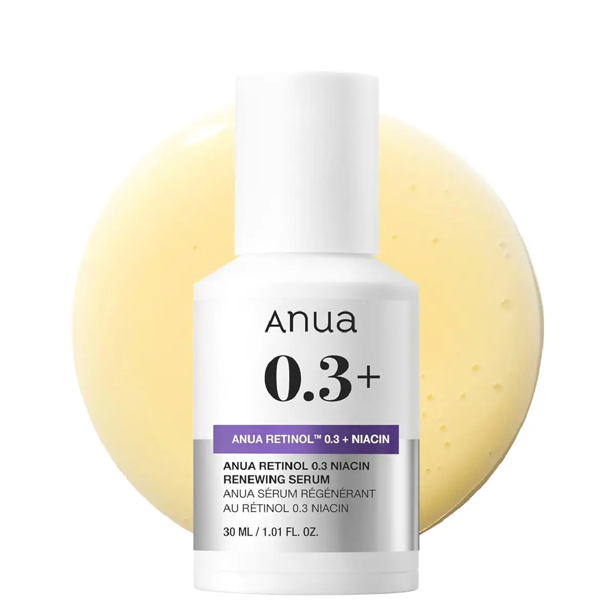 sad Anua Retinol 0.3% + Niacinamide Renewing Serum 30ml - Image 1