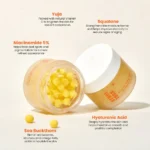 K-SECRET Seoul 1988 Capsule Cream – Niacinamide 5% & Yuja 50ml - Image 2