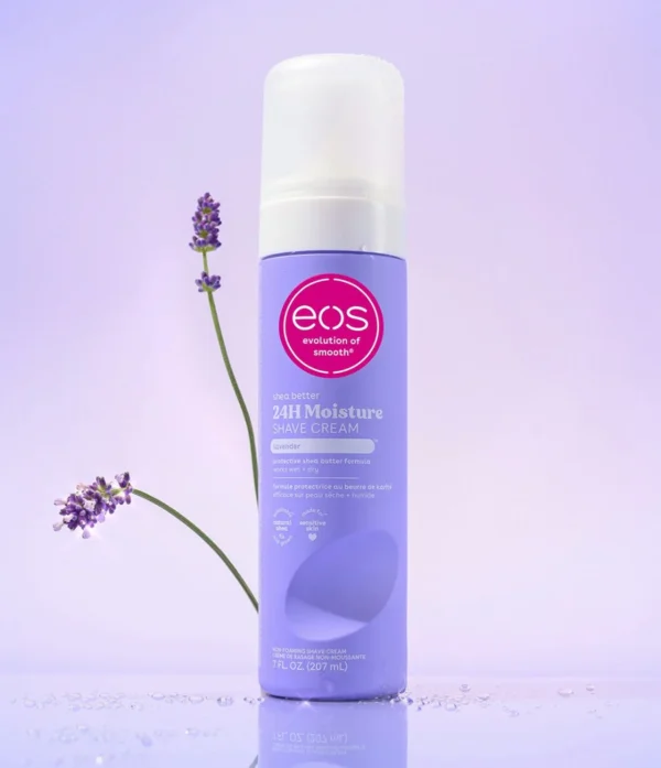 EOS Shea Better 24H Moisture Shave Cream Lavender 207ml - Image 2