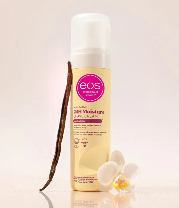 EOS Shea Better 24H Moisture Shave Cream Vanilla Bliss 207ml - Image 2