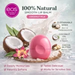 EOS 100% Natural Organic Lip Balm – Strawberry Sorbet – 7g (0.25 oz) - Image 2