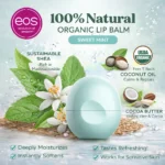 EOS 100% Natural Organic Lip Balm – Sweet Mint – 0.25 oz (7 g) - Image 2