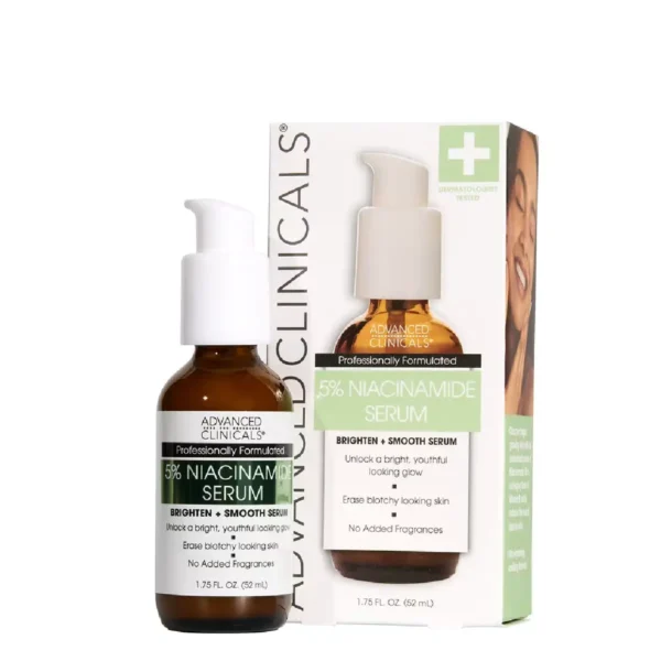 Advanced Clinicals Niacinamide 5% Serum for Acne & Blemish Care – 52 ml - Image 2