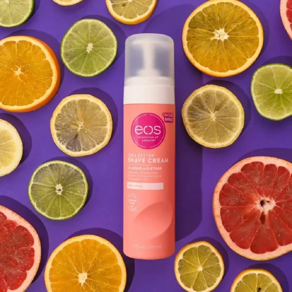 EOS Shea Better 24H Moisture Shave Cream Pink Citrus 207ml - Image 2
