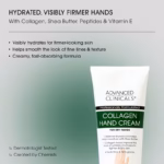 Advanced Clinicals Collagen Hand Cream Moisturizer 8 fl oz (237 ml) - Image 2