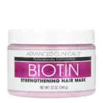 Advanced Clinicals Biotin Strengthening Hair Mask 340ml
