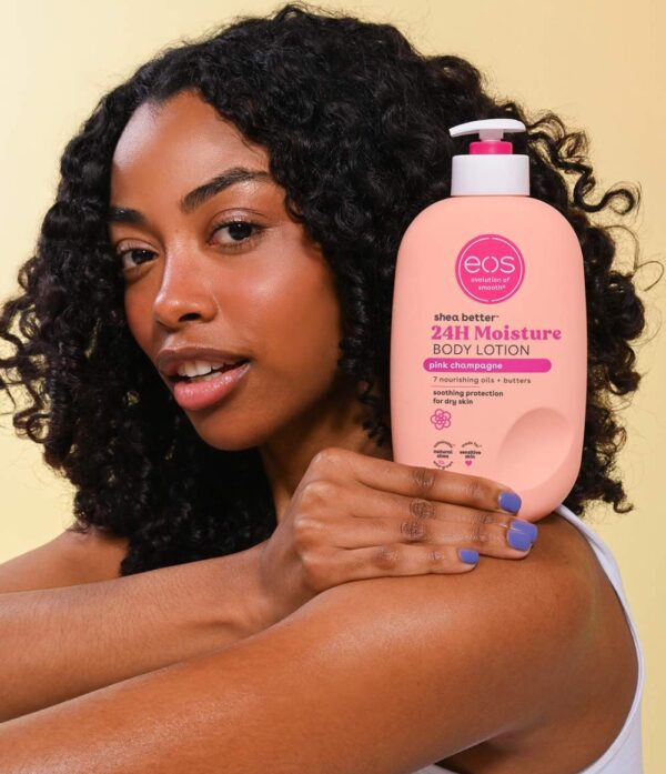 EOS, Shea Better™, 24H Moisture Body Lotion, Pink Champagne (473 ml) - Image 2