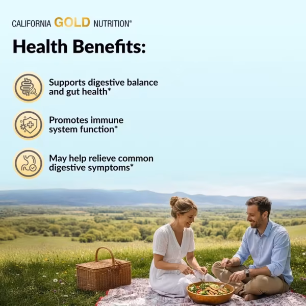 California Gold Nutrition LactoBif® Probiotics 30 Billion CFU – 60 Veggie Capsules - Image 5