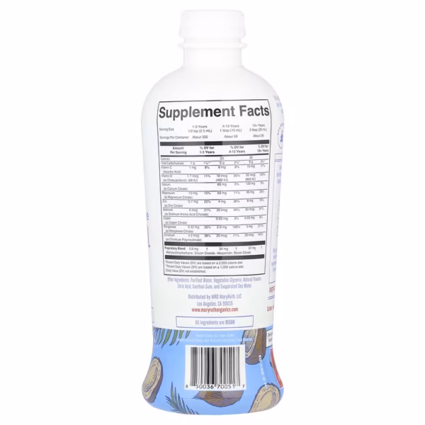 MaryRuth’s Liquid Nighttime Multimineral Coconut Dream 30 fl oz (887 ml) - Image 3