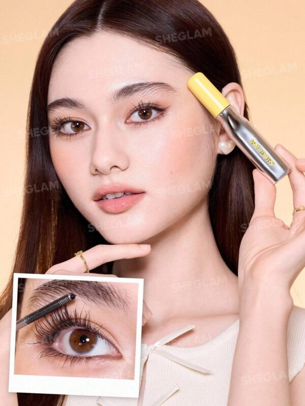 SHEGLAM Lashlighter Iron Curl Mascara Lengthening & Separating Yellow 8ml - Image 5