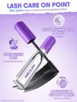SHEGLAM Lashlighter Mega Boost Volumizing & Curling Mascara Purple 8ml - Image 2