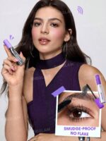 SHEGLAM Lashlighter Mega Boost Volumizing & Curling Mascara Purple 8ml - Image 5