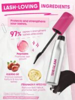 SHEGLAM Lashlighter Up & Out Volumizing & Curling Mascara (Pink) 8ml - Image 2