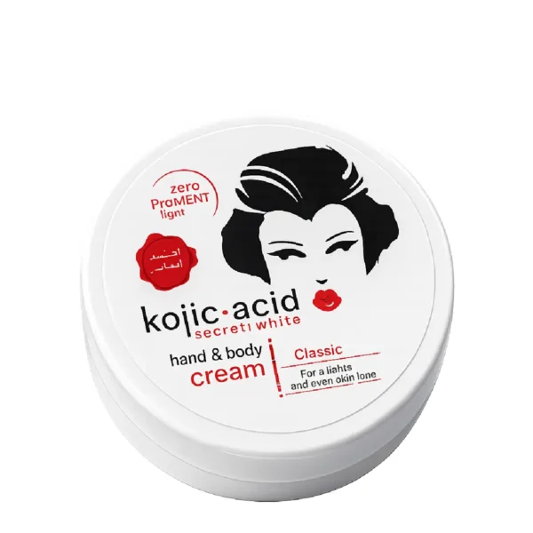 Kojic Acid Secret White Brightening Hand & Body Cream 100ml - Image 2