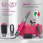 Enzo Professional Supermotor Air Styling & Drying System 4133 Pink - Image 6